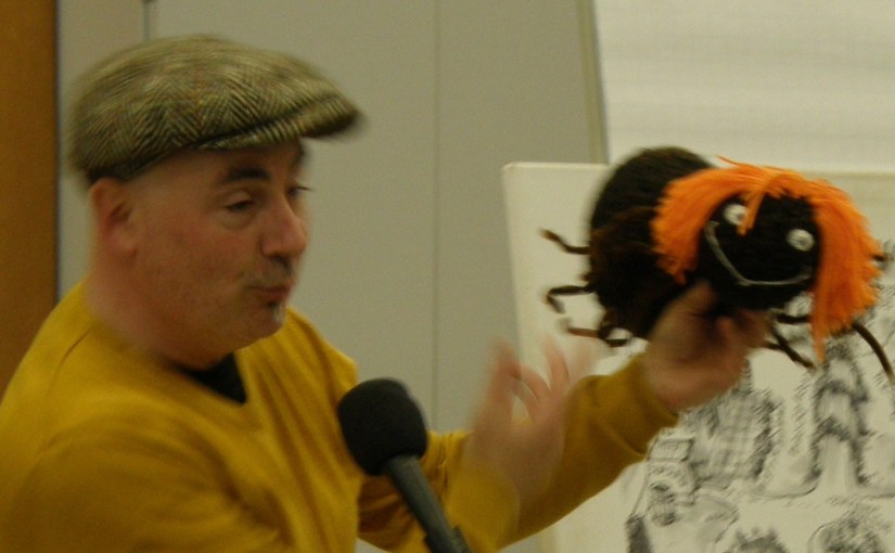 Sascha Gutzeit liest „Detektivspinne&nbsp;Luise“